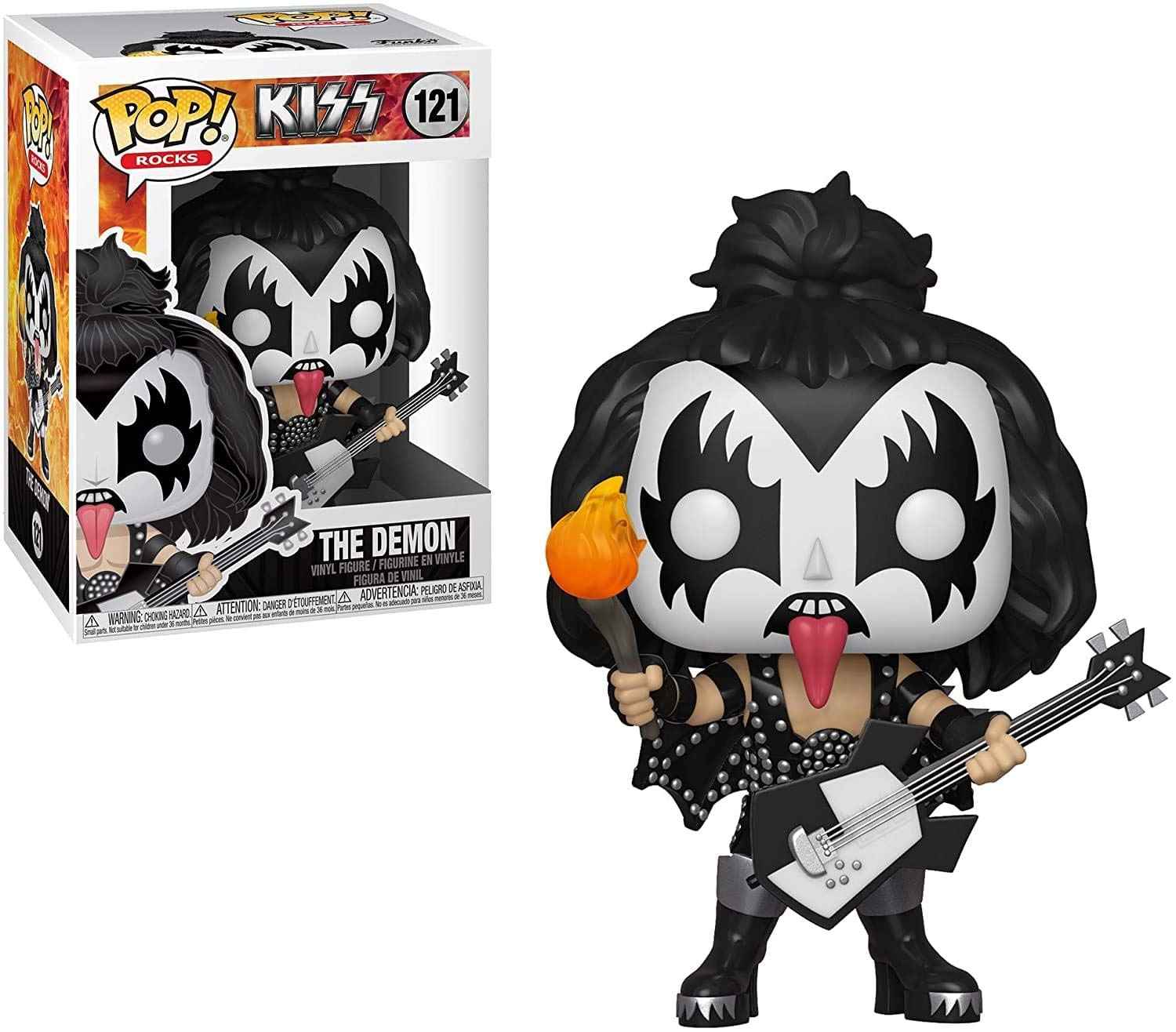 kissフィギュア BOBBLE-HEAD THE DEMON キッス フィギュア 4体セット Pop! KISS (Color Spotlight) 4